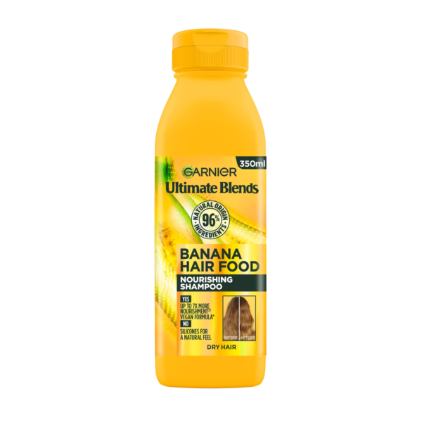 Garnier Ultimate Blends Nourishing Hair Food Banana Shampoo For Dry Hair 350ml